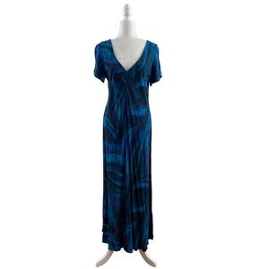 Soft Surroundings Kennedy Women's Tie Dye Maxi Dress Sz. L